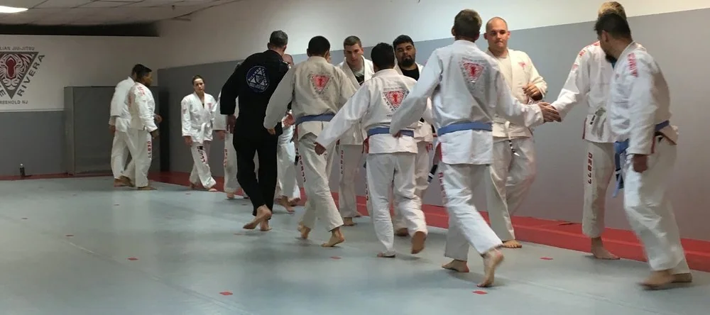 Historical training at Dante Rivera Brazilian Jiu-Jitsu Academy’s former Freehold location