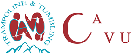 CAVU Trampoline & Tumbling official logo