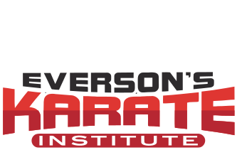 Everson's Karate Institute "Family Owned In Robbinsville For Over 30 Years". official logo