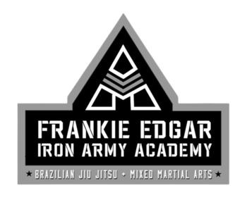 Frankie Edgar Iron Army Academy official logo