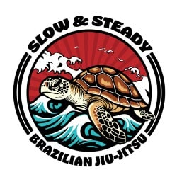 Slow and Steady Brazilian Jiu Jitsu official logo