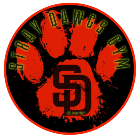 Stray Dawgs Gym official logo