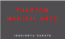 Thaxton Martial Arts official logo